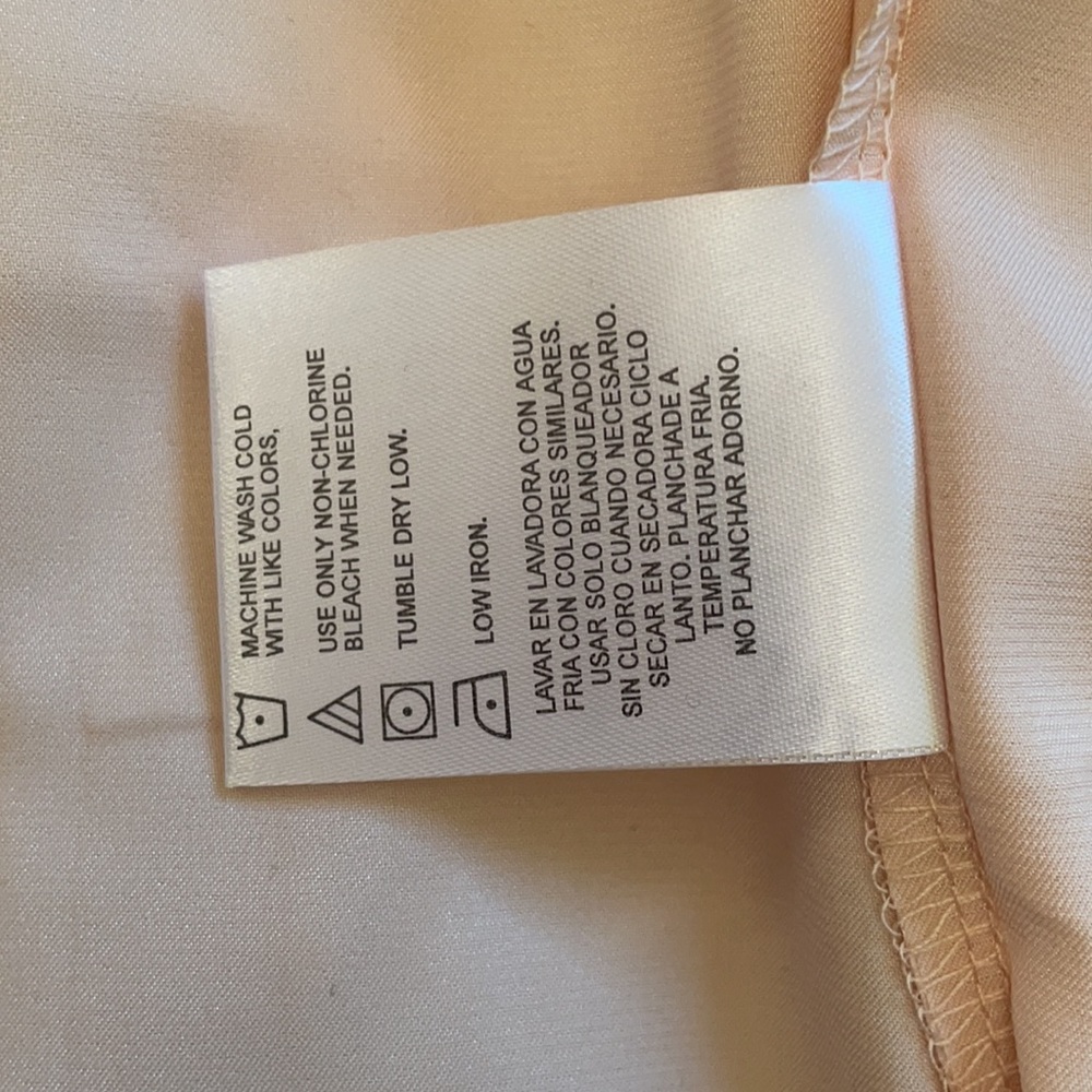 Light pink polyester Robe - Picture 5 of 6